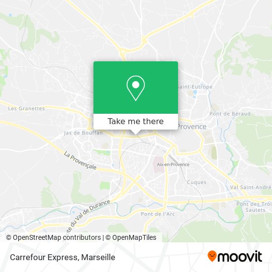 Carrefour Express map