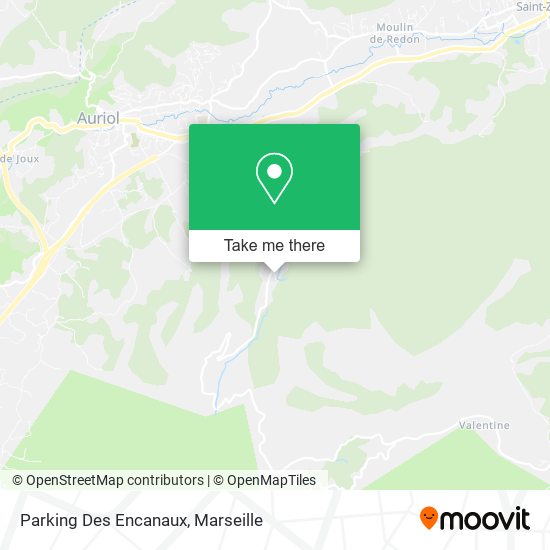 Parking Des Encanaux map