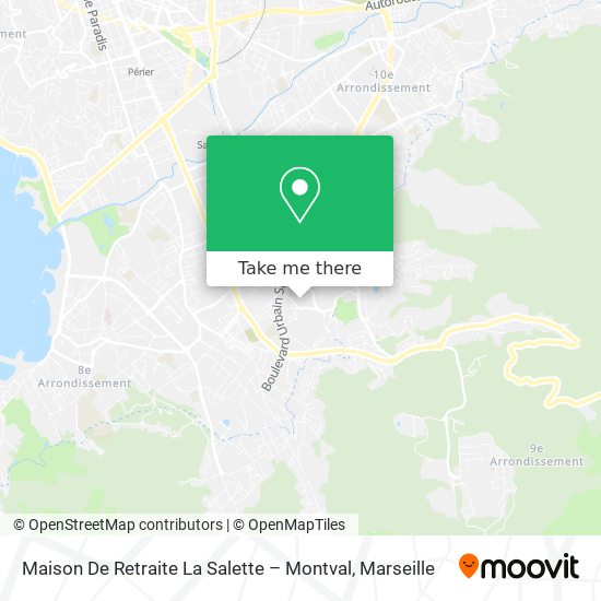 Mapa Maison De Retraite La Salette – Montval