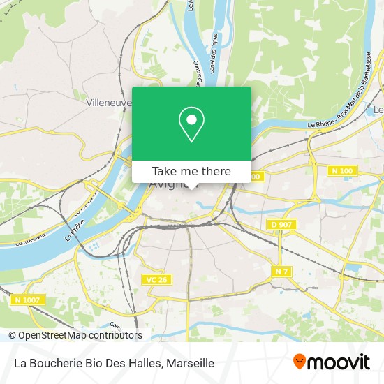 La Boucherie Bio Des Halles map