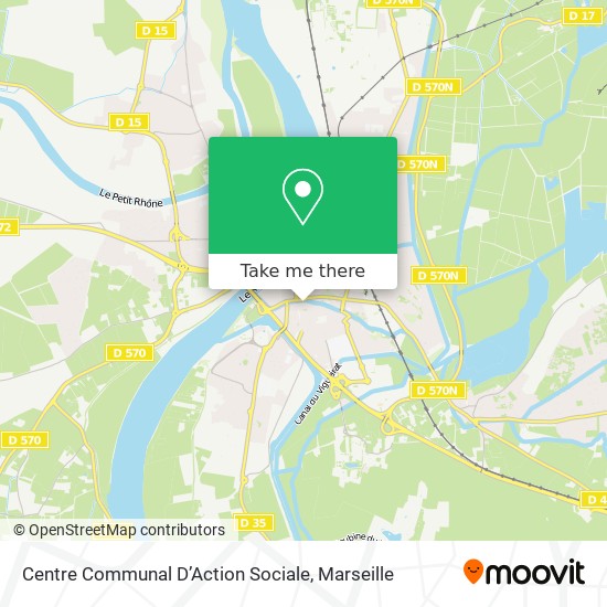 Mapa Centre Communal D’Action Sociale