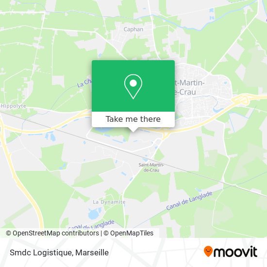 Smdc Logistique map