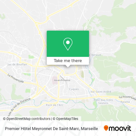 Premier Hôtel Meyronnet De Saint-Marc map