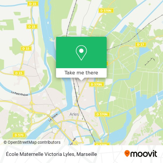 Mapa École Maternelle Victoria Lyles