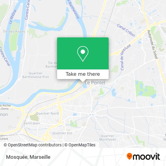 Mosquée map