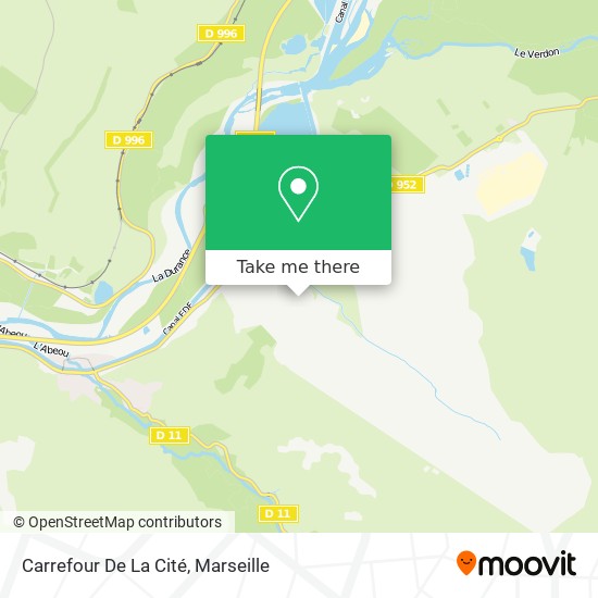 Carrefour De La Cité map