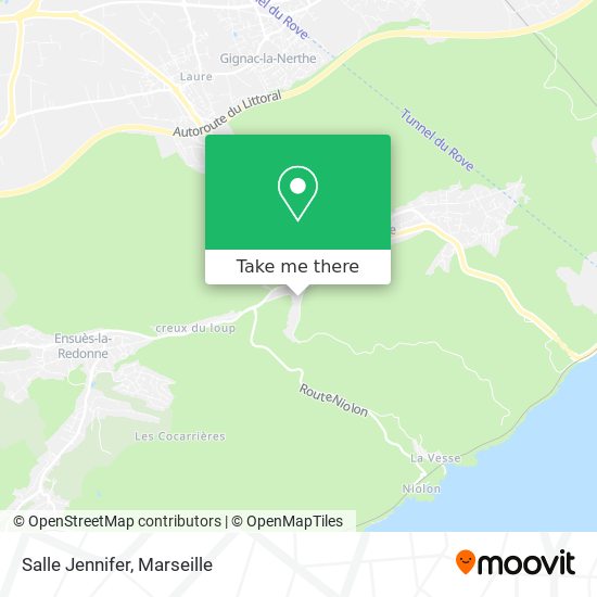 Salle Jennifer map