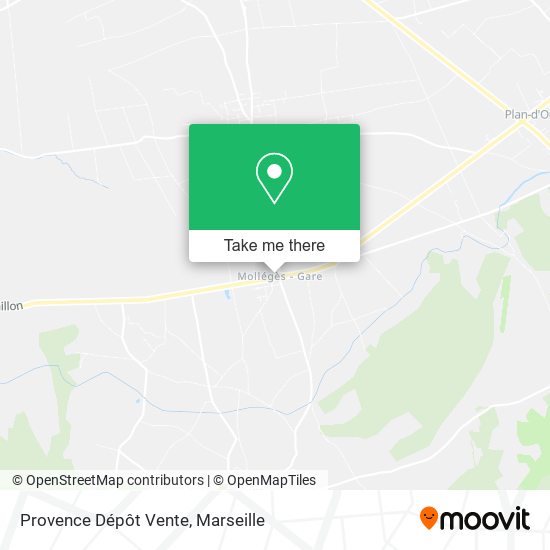 Provence Dépôt Vente map