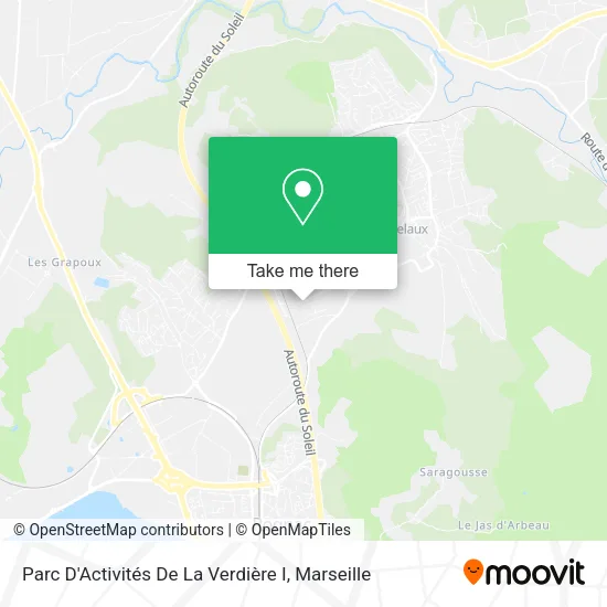 Parc D'Activités De La Verdière I map