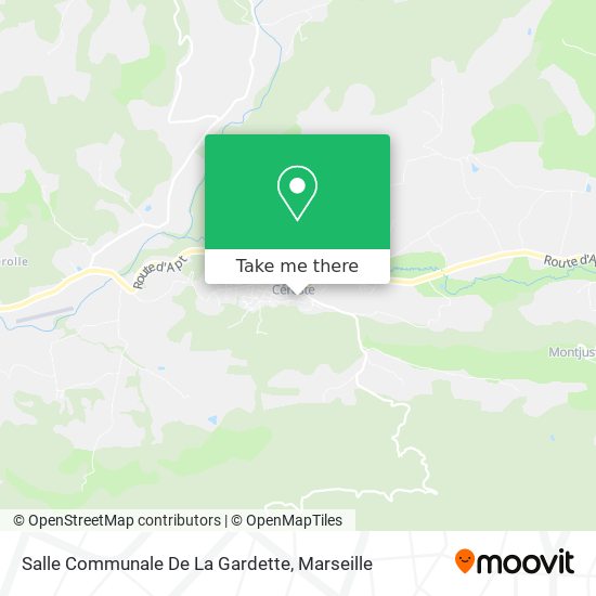 Salle Communale De La Gardette map