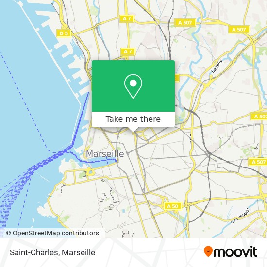 Saint-Charles map