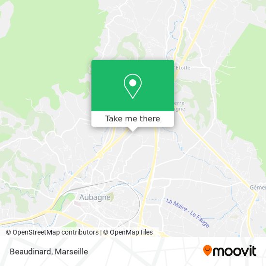 Beaudinard map