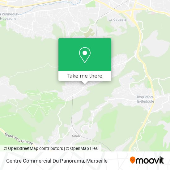 Centre Commercial Du Panorama map