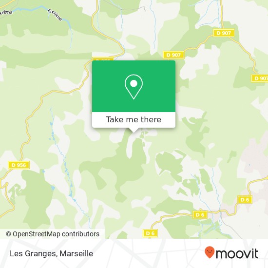 Les Granges map