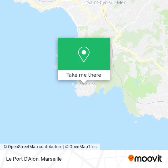 Le Port D'Alon map