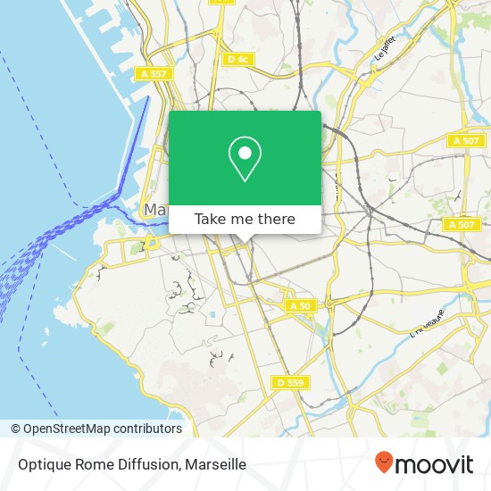 Optique Rome Diffusion map