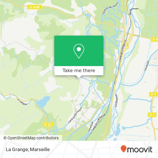 Mapa La Grange