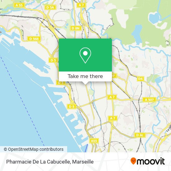 Pharmacie De La Cabucelle map