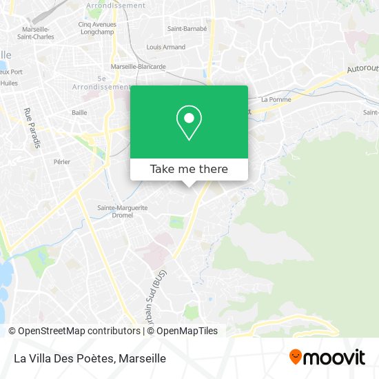 La Villa Des Poètes map