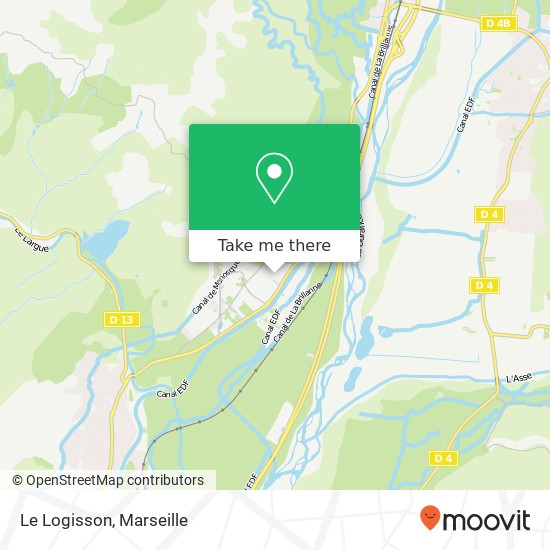 Le Logisson map