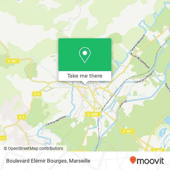 Boulevard Elémir Bourges map