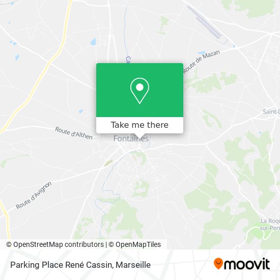 Parking Place René Cassin map