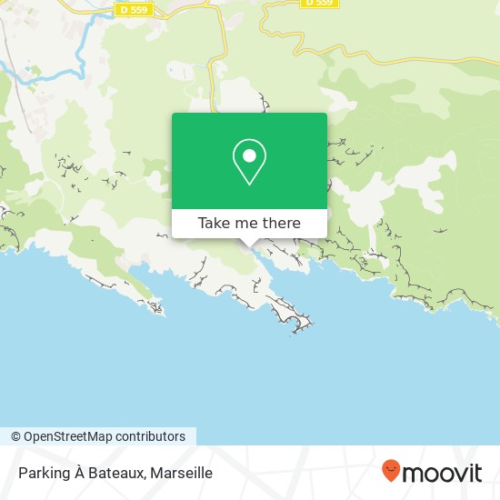 Parking À Bateaux map