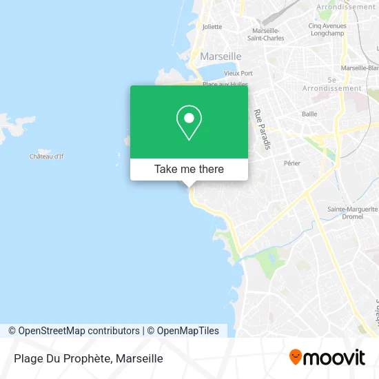 Mapa Plage Du Prophète