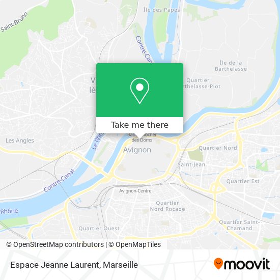 Espace Jeanne Laurent map