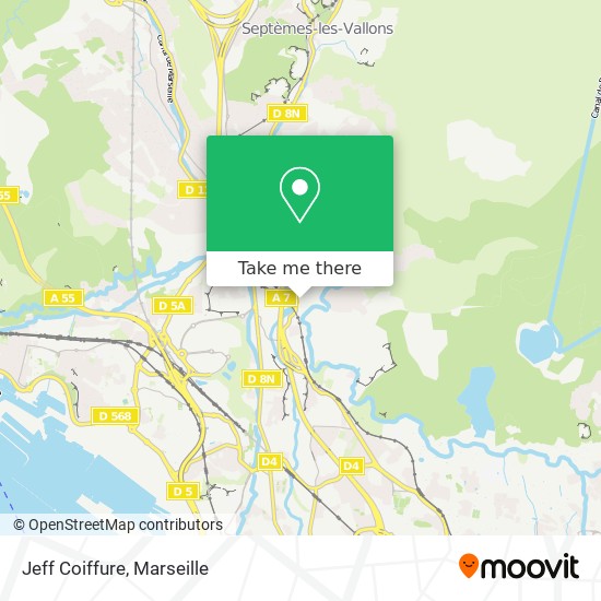 How To Get To Jeff Coiffure In Marseille 15e Arrondissement By Bus Metro Or Light Rail