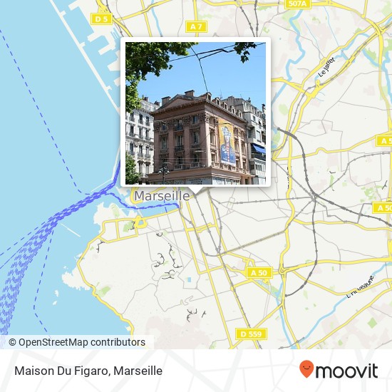 Maison Du Figaro map