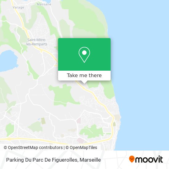 Parking Du Parc De Figuerolles map