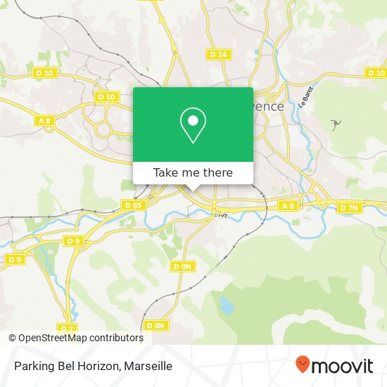 Mapa Parking Bel Horizon