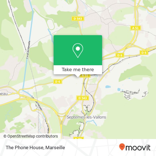 Mapa The Phone House