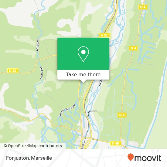 Fonjuston map