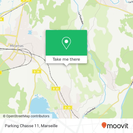 Parking Chasse 11 map