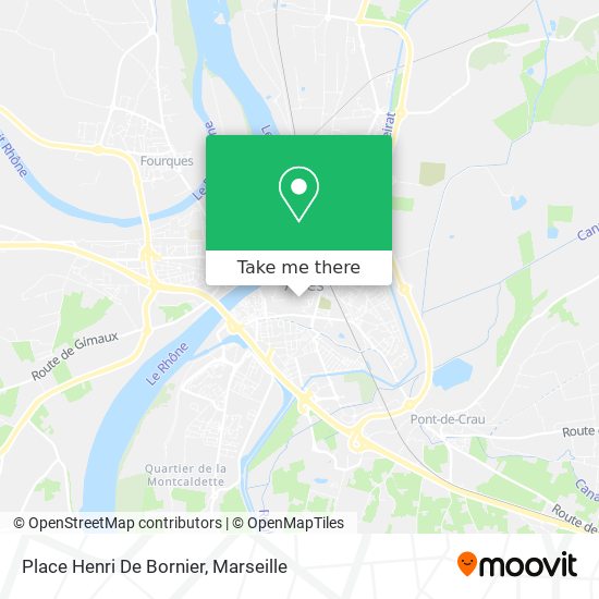 Mapa Place Henri De Bornier