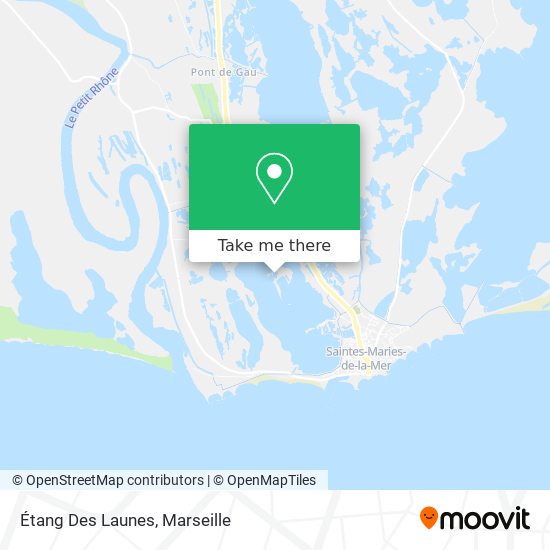 Étang Des Launes map