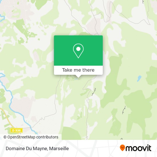 Domaine Du Mayne map