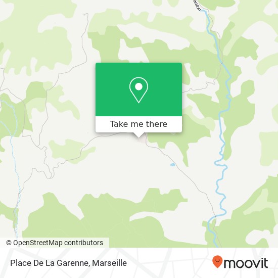 Mapa Place De La Garenne