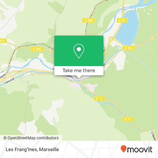 Les Frang’Ines map