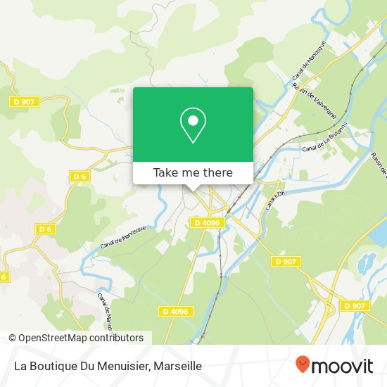 La Boutique Du Menuisier map