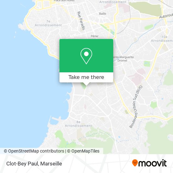 Clot-Bey Paul map