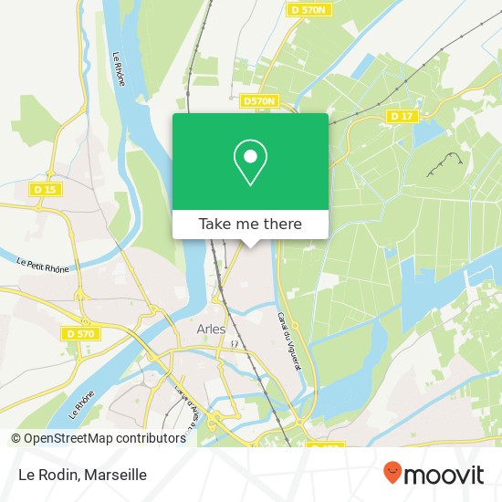 Le Rodin map