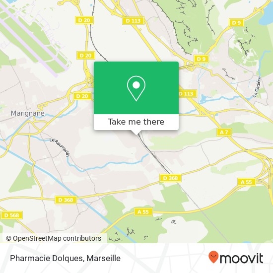 Mapa Pharmacie Dolques