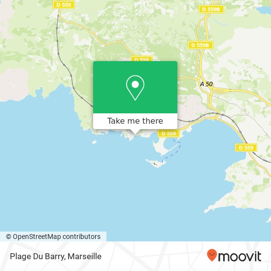 Plage Du Barry map