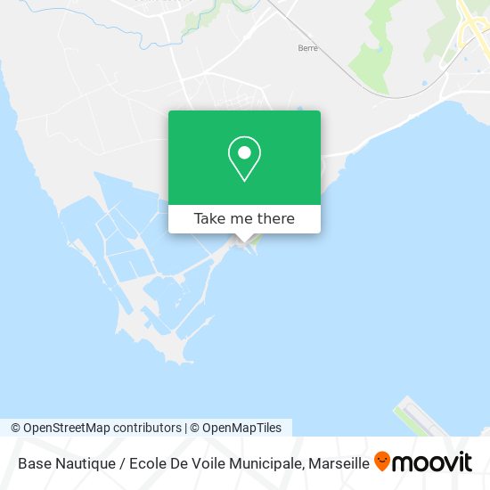 Base Nautique / Ecole De Voile Municipale map