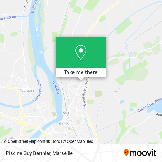 Piscine Guy Berthier map
