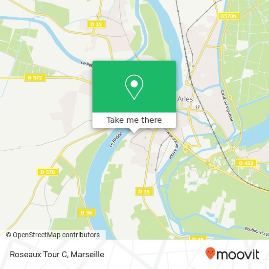 Roseaux Tour C map