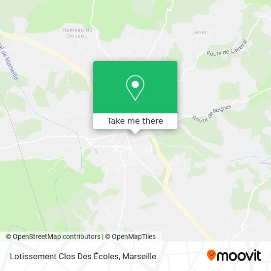 Lotissement Clos Des Écoles map